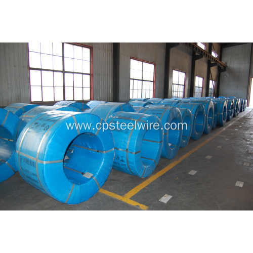 PC strand with low relaxation and high tensile